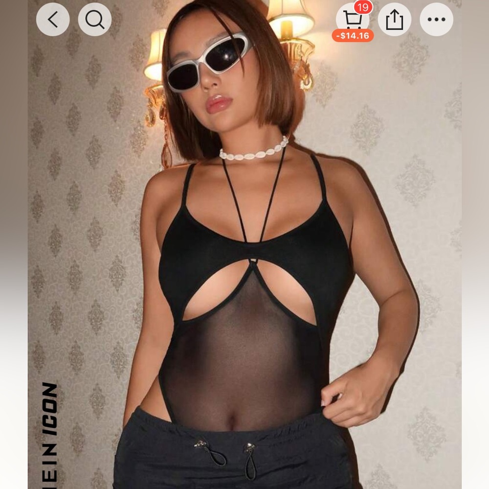 2 SHEIN Fashion Bodysuits